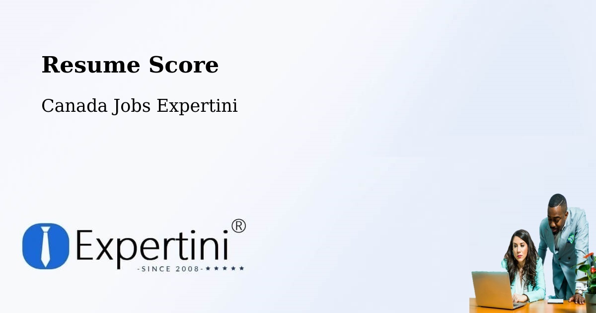 Resume Score & Job Description Match Tool – Wynyard - Canada Jobs Expertini